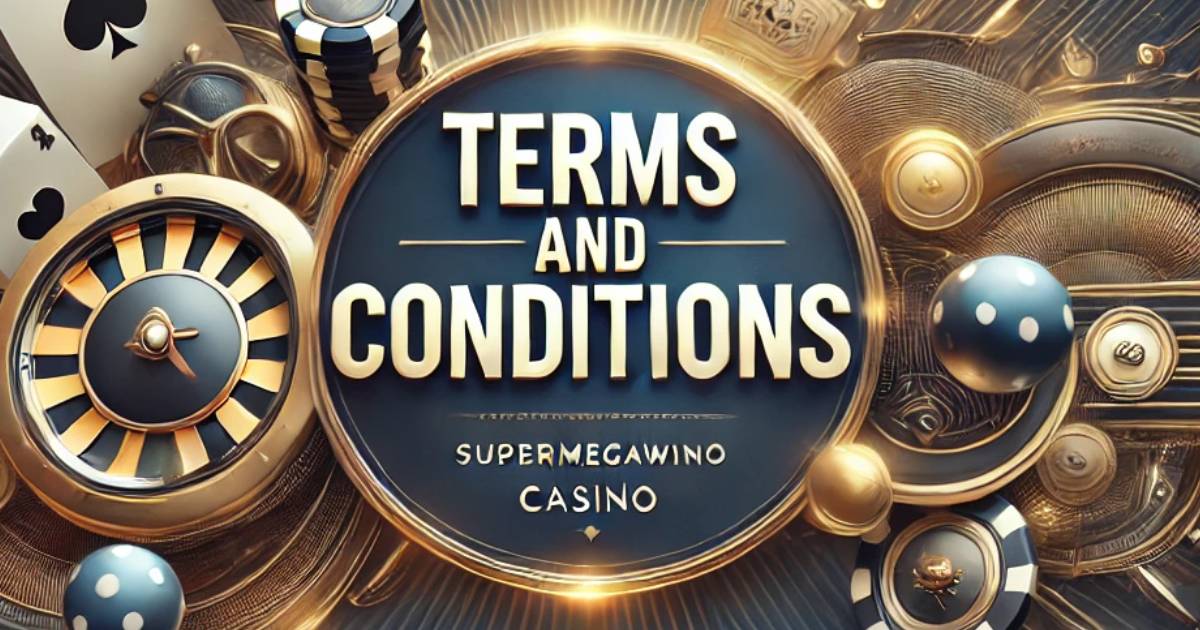 Terms and Conditions | SuperMegaWin Casino Official